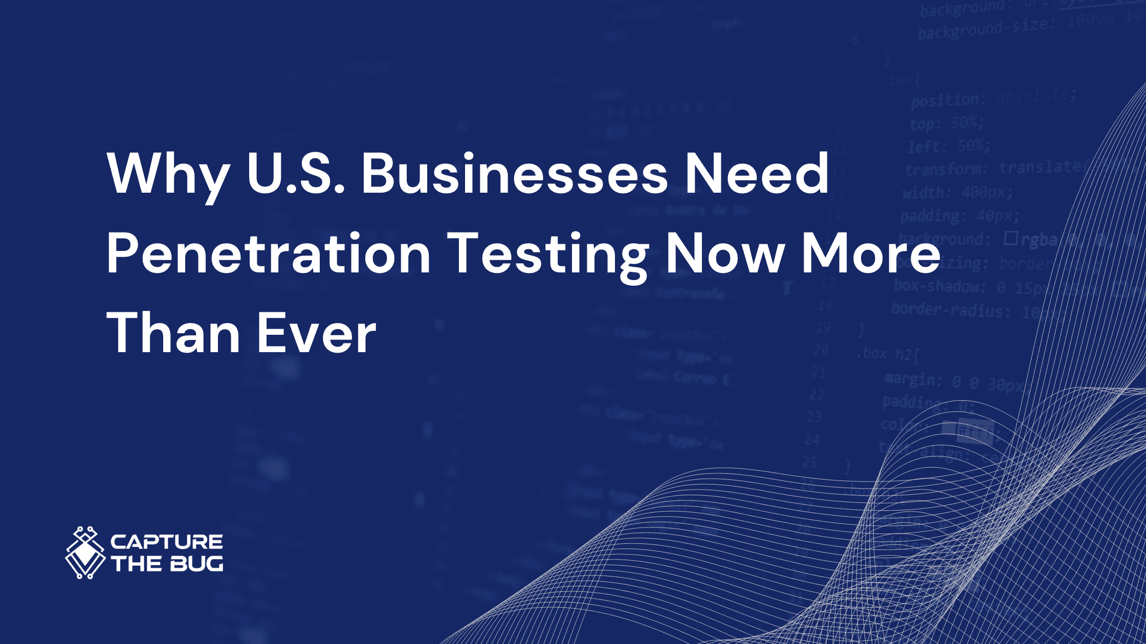 Why U.S. Businesses Need Penetration Testing Now More Than Ever