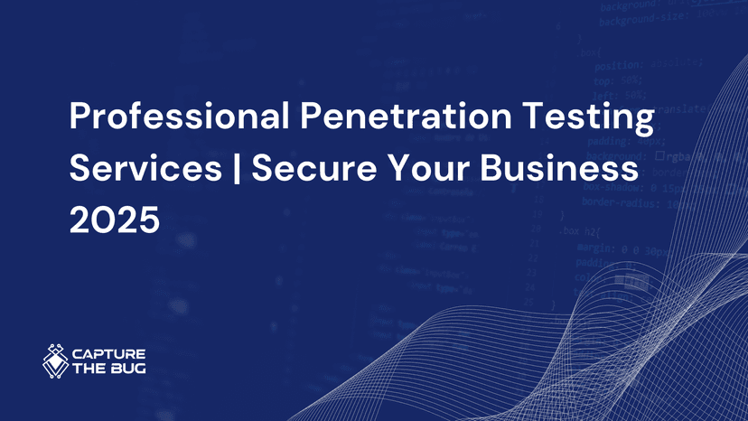 Professional Penetration Testing Services Secure Your Business 2025