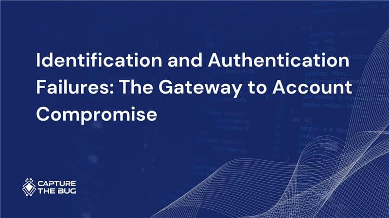 Identification And Authentication Failures